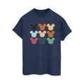 Miniatyrbild 1 av 3: Disney Dam/Tjej Musse Pigg Heads Square Boyfriend T-shirt i bomull