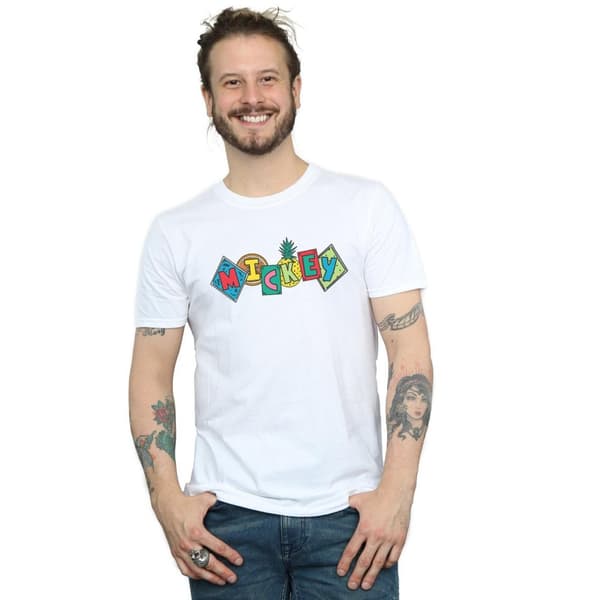 Disney Musse Pigg - T-shirt med fruktblock för herrar