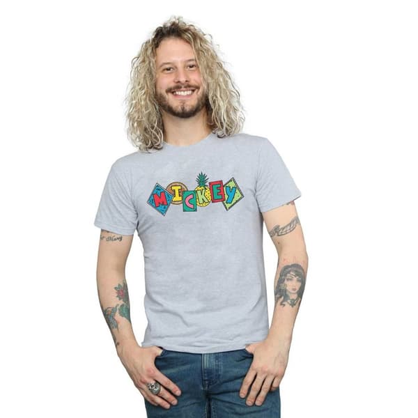 Disney Musse Pigg - T-shirt med fruktblock för herrar