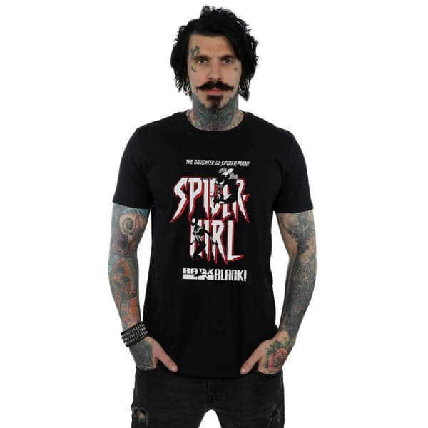 Marvel Spider-Girl Back In Black - T-shirt för herrar