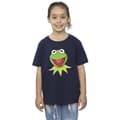 Miniatyrbild 2 av 3: Disney Mupparna Kermit - T-shirt i bomull med huvud för flickor