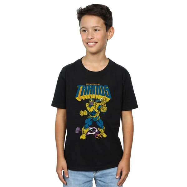 Marvel Thanos Mad Titan Snap T-shirt för pojkar