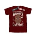 Miniatyrbild 1 av 3: Star Wars T-shirt i bomull för flickor - Wookiee Little Christmas