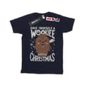 Miniatyrbild 1 av 3: Star Wars T-shirt i bomull för flickor - Wookiee Little Christmas