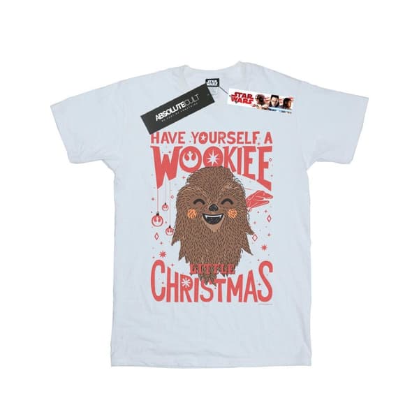 Star Wars T-shirt i bomull för flickor - Wookiee Little Christmas
