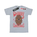 Miniatyrbild 1 av 3: Star Wars T-shirt i bomull för flickor - Wookiee Little Christmas