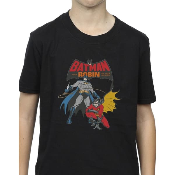 DC Comics Batman och Robin - T-shirt för pojkar