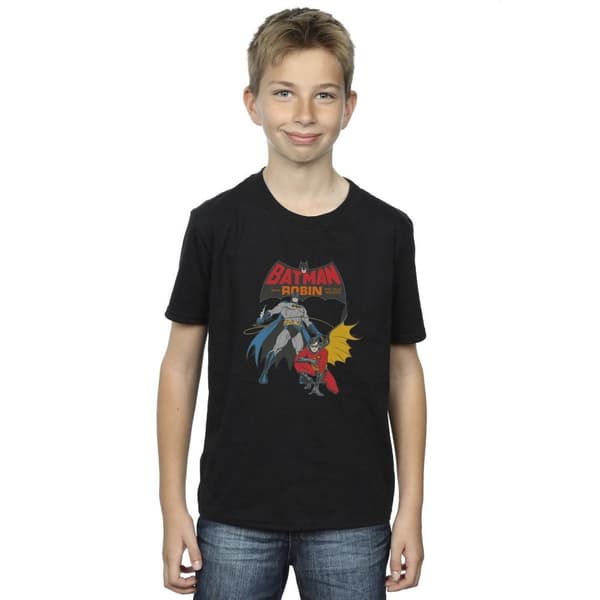 DC Comics Batman och Robin - T-shirt för pojkar
