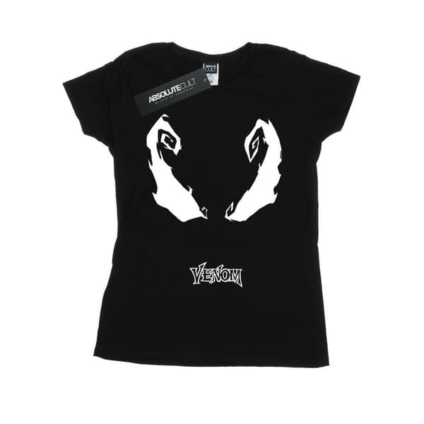 Marvel Dam/Tjej Spider-Man Venom Eyes - T-shirt i bomull