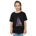 Miniatyrbild 2 av 3: Disney T-shirt i bomull med julslott för flickor