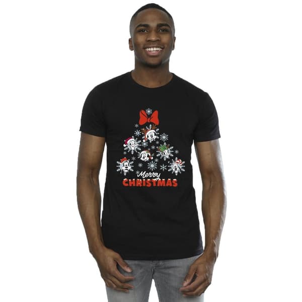 Disney Mens Mickey Mouse And Friends julgrans T-shirt