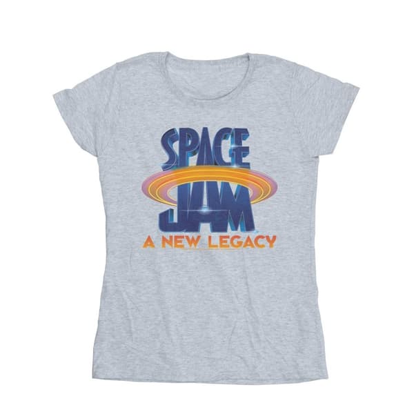Space Jam: A New Legacy Womens/Ladies Movie Logo Cotton T-Shirt