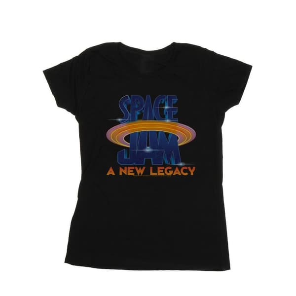 Space Jam: A New Legacy Womens/Ladies Movie Logo Cotton T-Shirt
