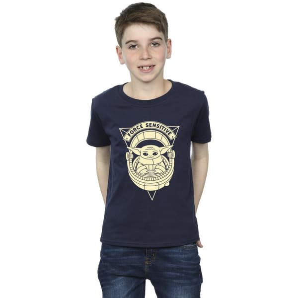 Star Wars Pojkar Mandalorian Grogu Force Sensitive T-shirt