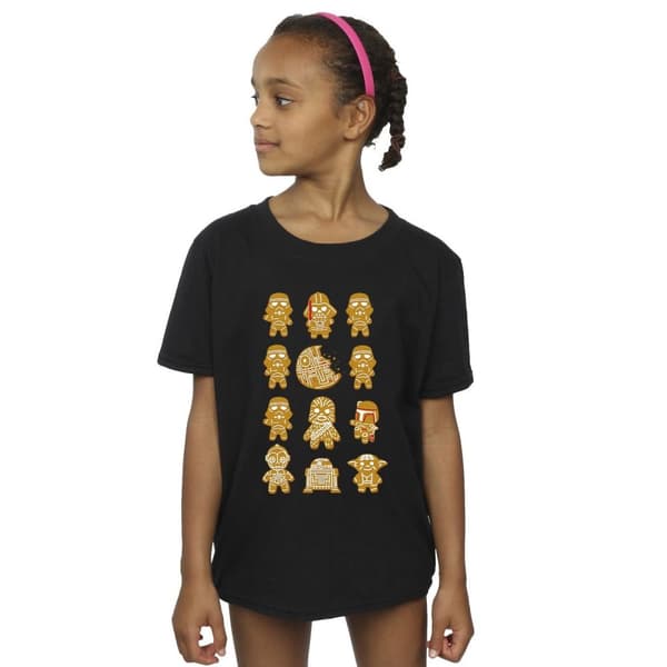 Star Wars Girls Episode IV: A New Hope 12 Gingerbread Cotton T-Shirt