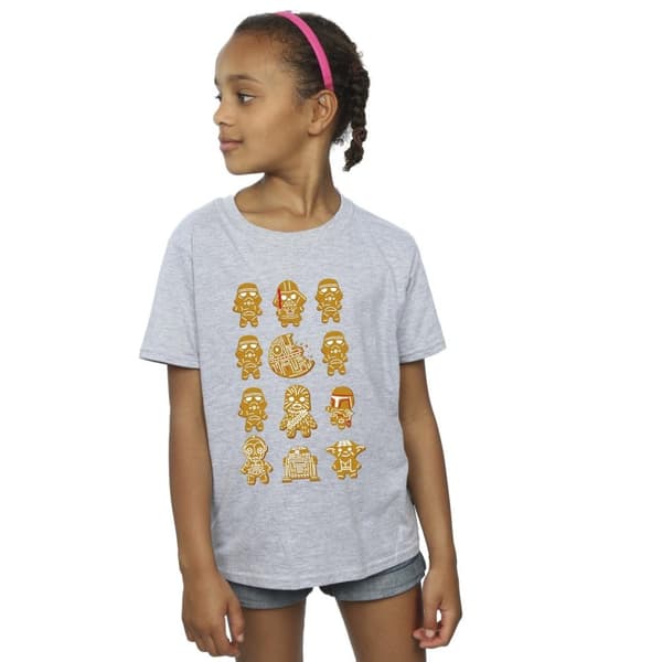 Star Wars Girls Episode IV: A New Hope 12 Gingerbread Cotton T-Shirt