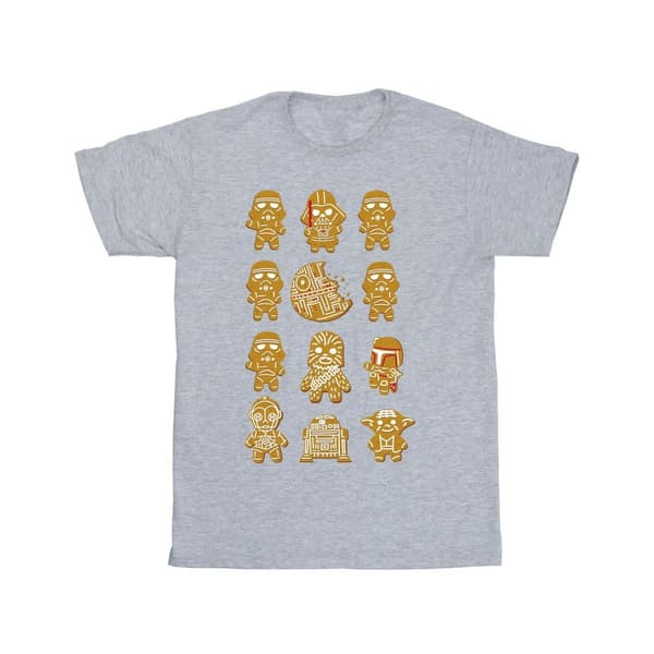 Star Wars Girls Episode IV: A New Hope 12 Gingerbread Cotton T-Shirt