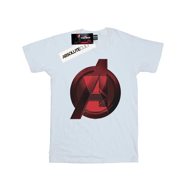 Marvel Boys Black Widow Movie Avengers Logo T-Shirt