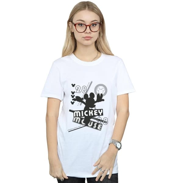 Disney Dam/Tjej - Musse Pigg - Alltid och för evigt - Boyfriend-t-shirt i bomull