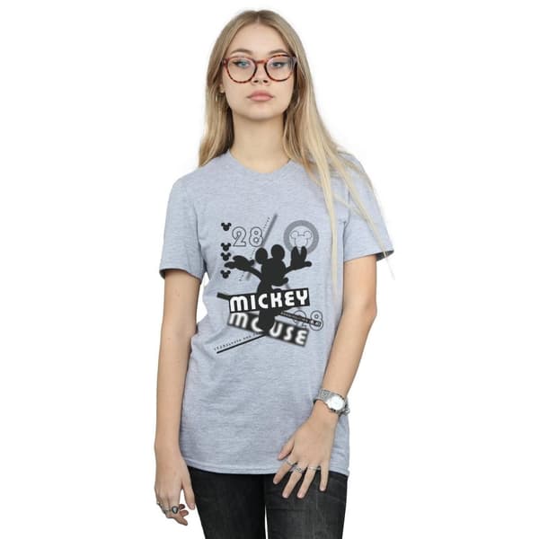 Disney Womens/Ladies Mickey Mouse Always And Forever Cotton Boyfriend T-Shirt