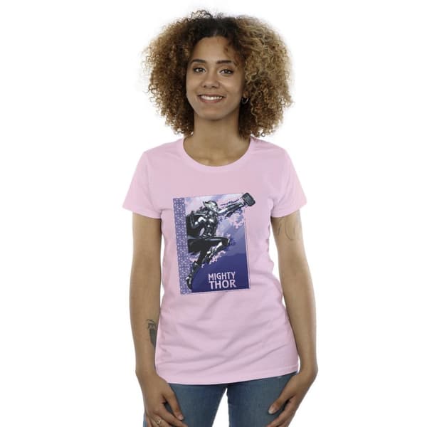 Marvel Womens/Ladies Thor Love And Thunder Mighty Thor Cotton T-Shirt