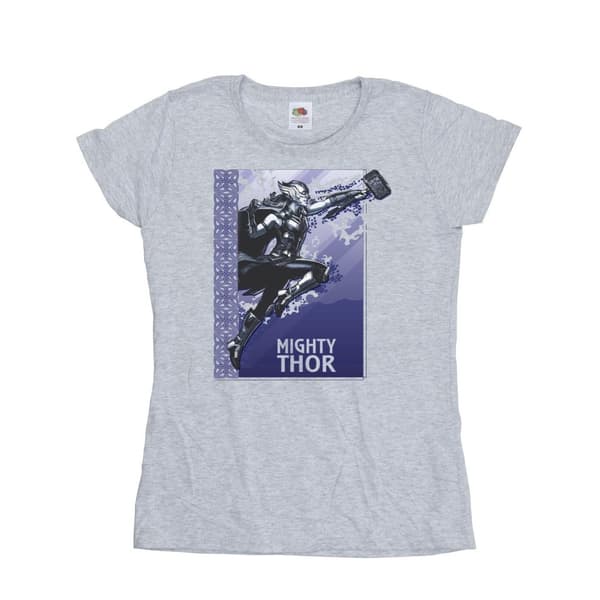 Marvel Womens/Ladies Thor Love And Thunder Mighty Thor Cotton T-Shirt