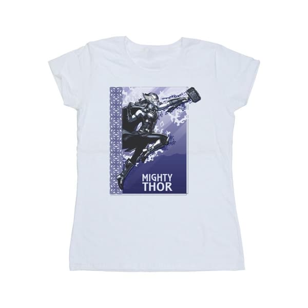 Marvel Womens/Ladies Thor Love And Thunder Mighty Thor Cotton T-Shirt