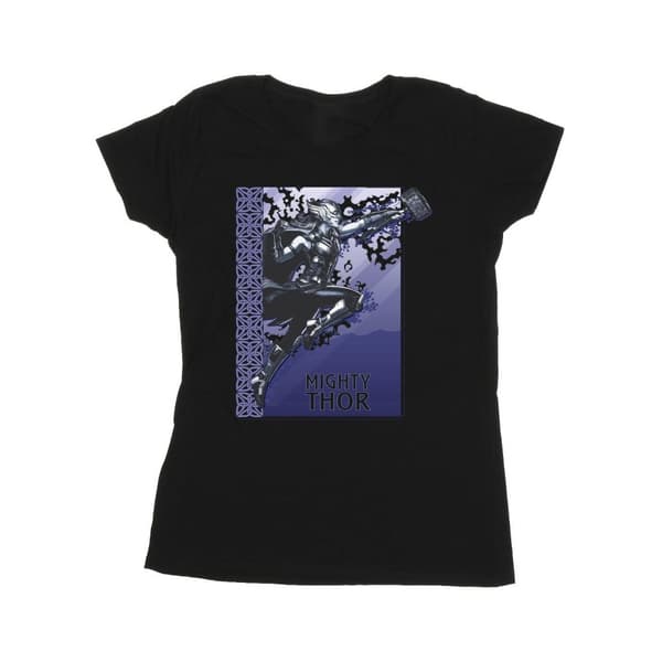 Marvel Dam/Tjej - Thor Love And Thunder Mighty Thor - Bomulls-T-shirt