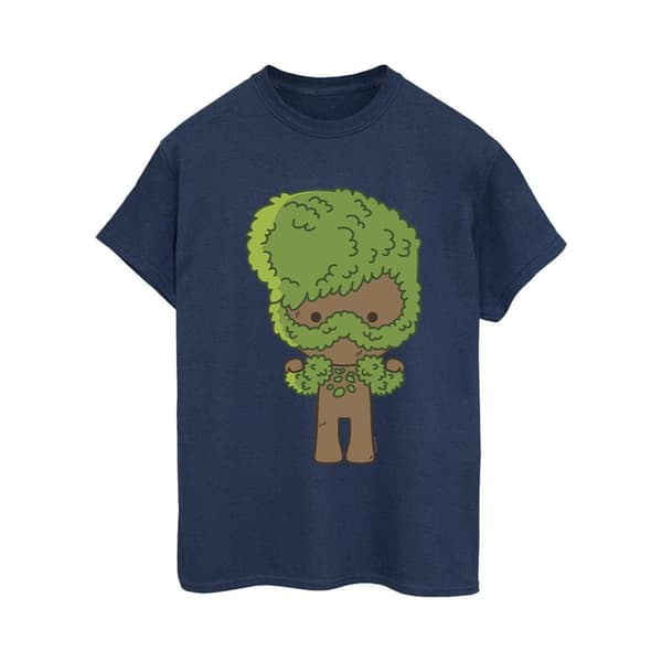 Marvel Womens/Ladies I Am Groot Chibi Flex Cotton Boyfriend T-Shirt