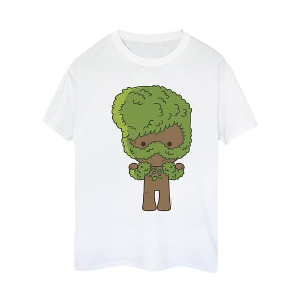 Marvel Womens/Ladies I Am Groot Chibi Flex Cotton Boyfriend T-Shirt