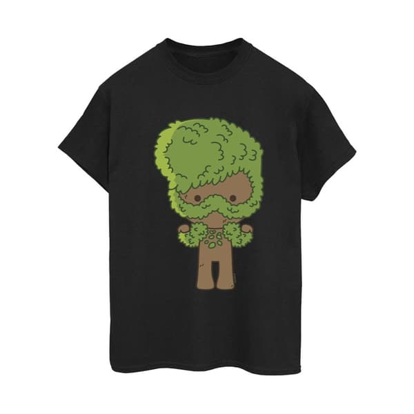 Marvel Womens/Ladies I Am Groot Chibi Flex Cotton Boyfriend T-Shirt
