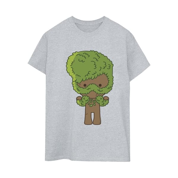 Marvel Womens/Ladies I Am Groot Chibi Flex Cotton Boyfriend T-Shirt