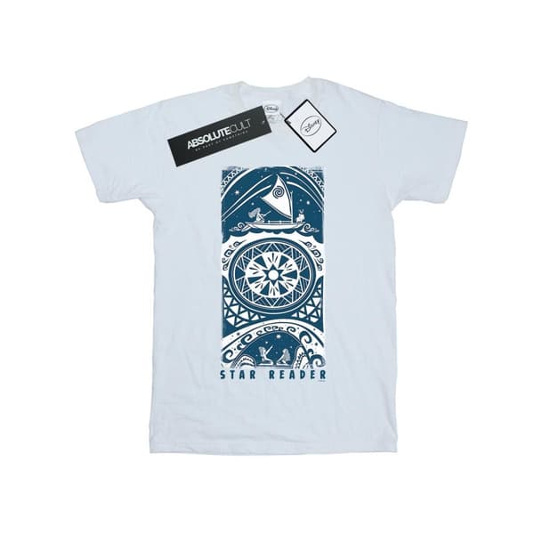 Disney Girls Moana Star Reader Cotton T-Shirt