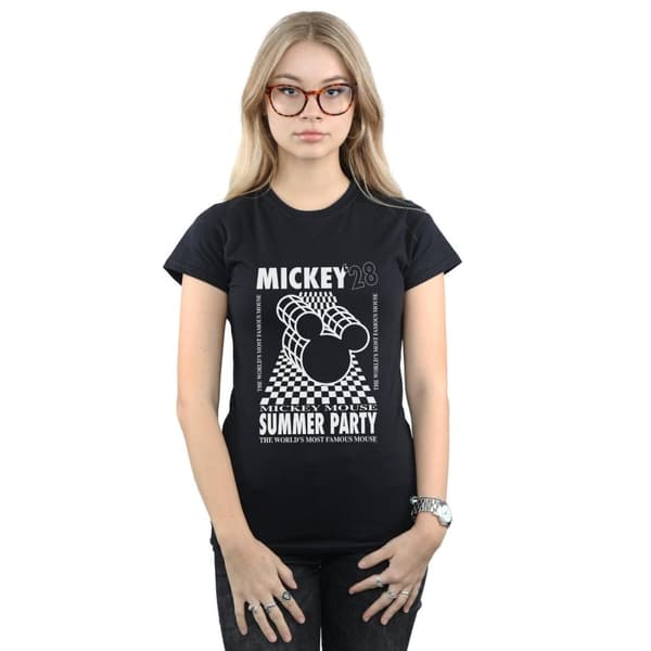 Disney Dam/Tjej Musse Pigg Summer Party - T-shirt i bomull