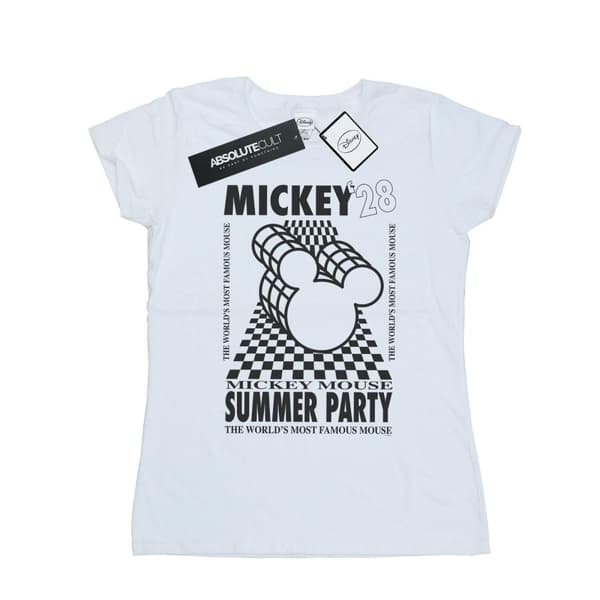 Disney Dam/Tjej Musse Pigg Summer Party - T-shirt i bomull