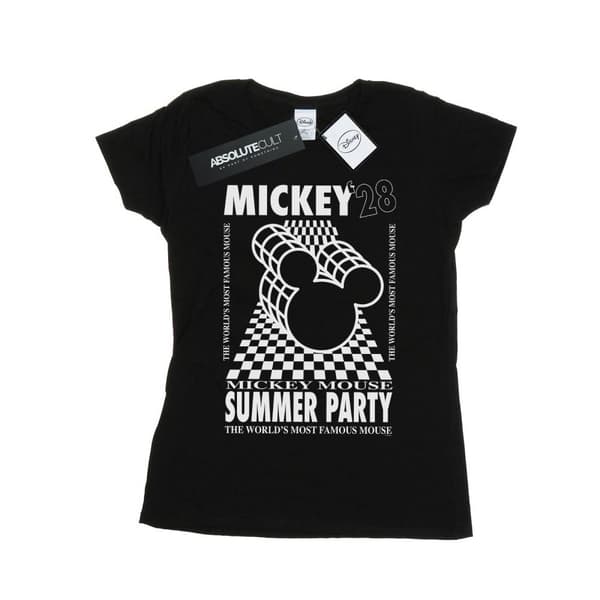 Disney Dam/Tjej Musse Pigg Summer Party - T-shirt i bomull