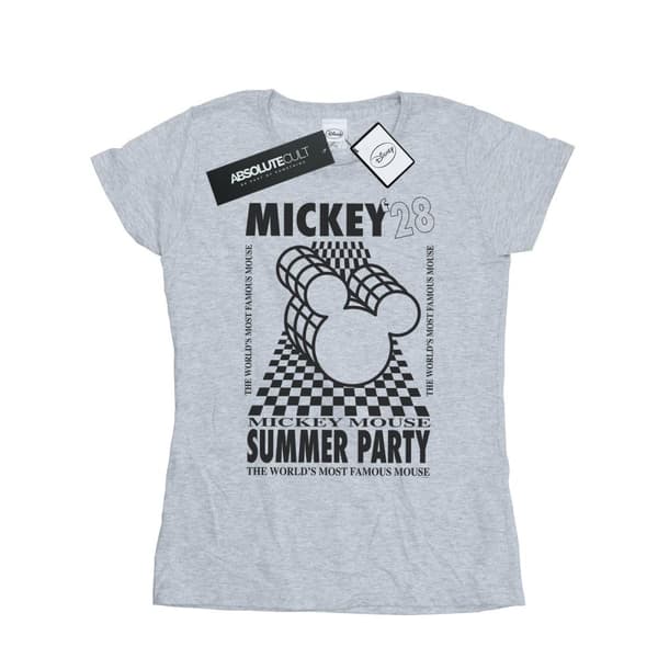 Disney Dam/Tjej Musse Pigg Summer Party - T-shirt i bomull