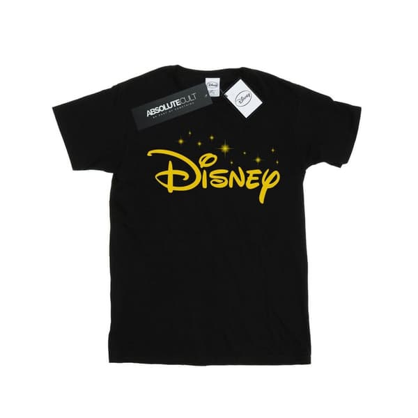 Disney Girls Logo Stars Cotton T-Shirt