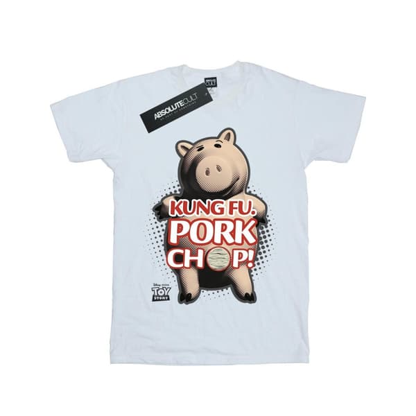 Disney Girls Toy Story Kung Fu Pork Chop Cotton T-Shirt