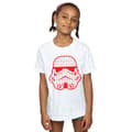 Pikkukuva 2 / 5: Star Wars Girls Christmas Stormtrooper Helmet Cotton T-Shirt