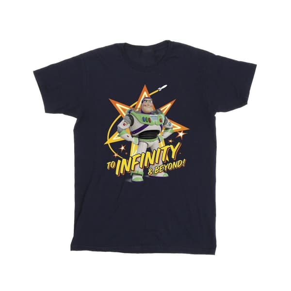 Disney Toy Story Buzz To Infinity T-shirt i bomull för flickor