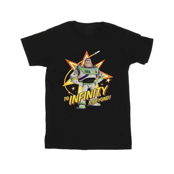 Disney Toy Story Buzz To Infinity T-shirt i bomull för flickor