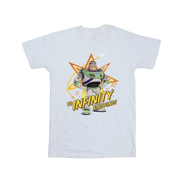 Disney Toy Story Buzz To Infinity T-shirt i bomull för flickor