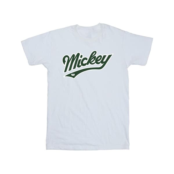Disney Fet t-shirt med Musse Pigg för herrar White XXL