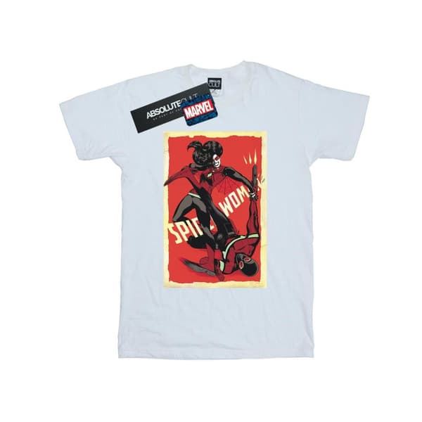 Marvel Spider-Woman Fight T-shirt i bomull för flickor