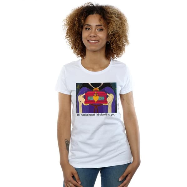 Disney Womens/Ladies Sleeping Beauty If I Had A Heart Cotton T-Shirt