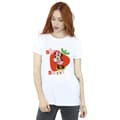 Miniatyrbild 2 av 3: Disney Dam/Lady Minnie Mouse So Sweet Strawberry Boyfriend T-shirt i bomull