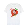 Miniatyrbild 1 av 3: Disney Dam/Lady Minnie Mouse So Sweet Strawberry Boyfriend T-shirt i bomull