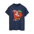 Miniatyrbild 1 av 3: Disney Dam/Lady Minnie Mouse So Sweet Strawberry Boyfriend T-shirt i bomull