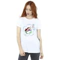 Miniatyrbild 2 av 3: Disney Dam/Tjej Den lilla sjöjungfrun läser en bok Boyfriend-t-shirt i bomull